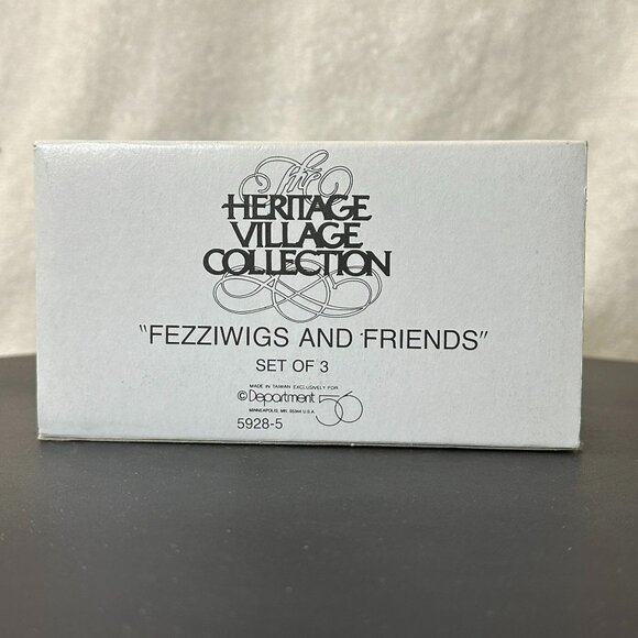 Dept 56 Fezziwig & Friends Dickens Village Christmas Accessory From 1988 - Picture 10 of 11